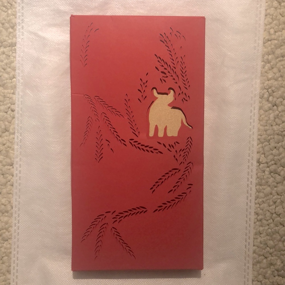 Hermes 2021 Chinese New Year red envelope.